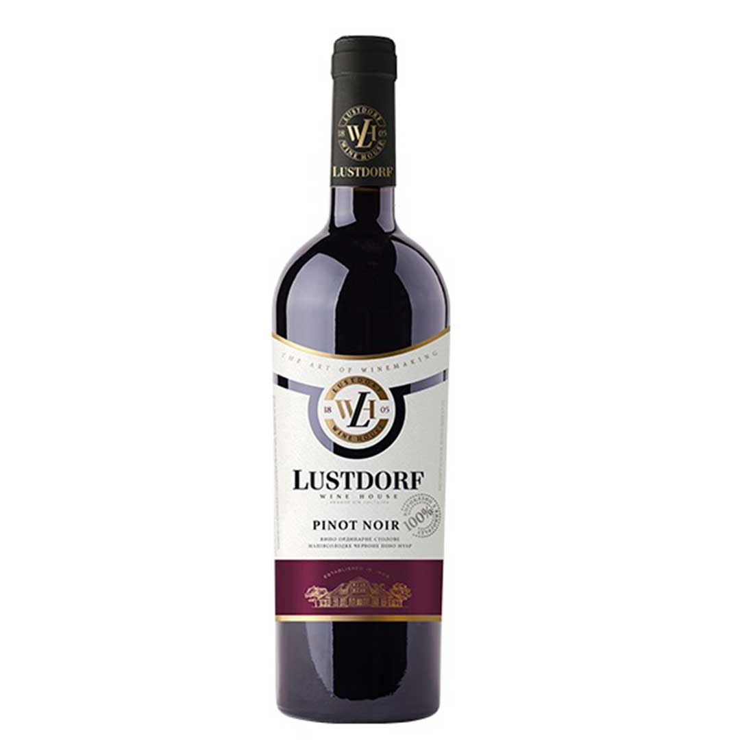 Вино Lustdorf Pinot Noir красное полусладкое 0,75л 11% Вино полусладкое в GRADUS.MARKET. Тел: 063 6987172. Доставка, гарантия, лучшие цены!, фото1