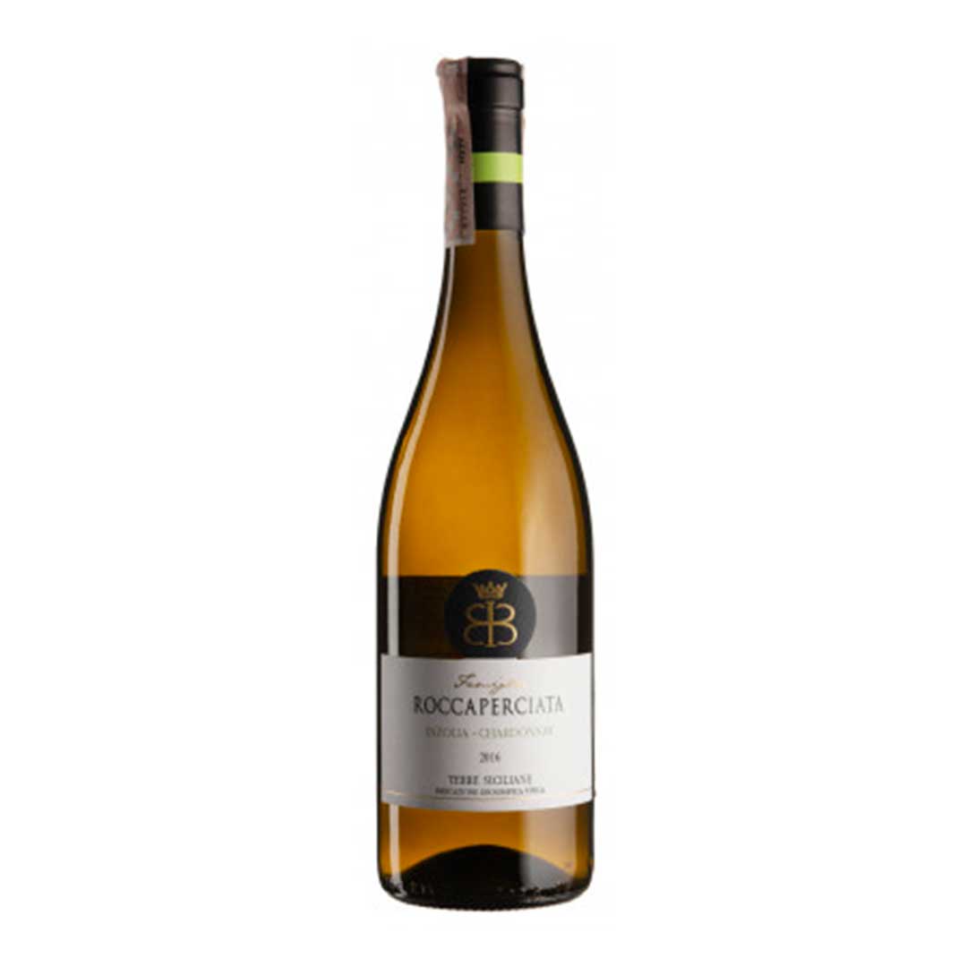 Вино Firriato Roccaperciata Inzolia-Chardonnay сухое белое 0,75л 13% Вино сухое в GRADUS.MARKET. Тел: 063 6987172. Доставка, гарантия, лучшие цены!, фото1