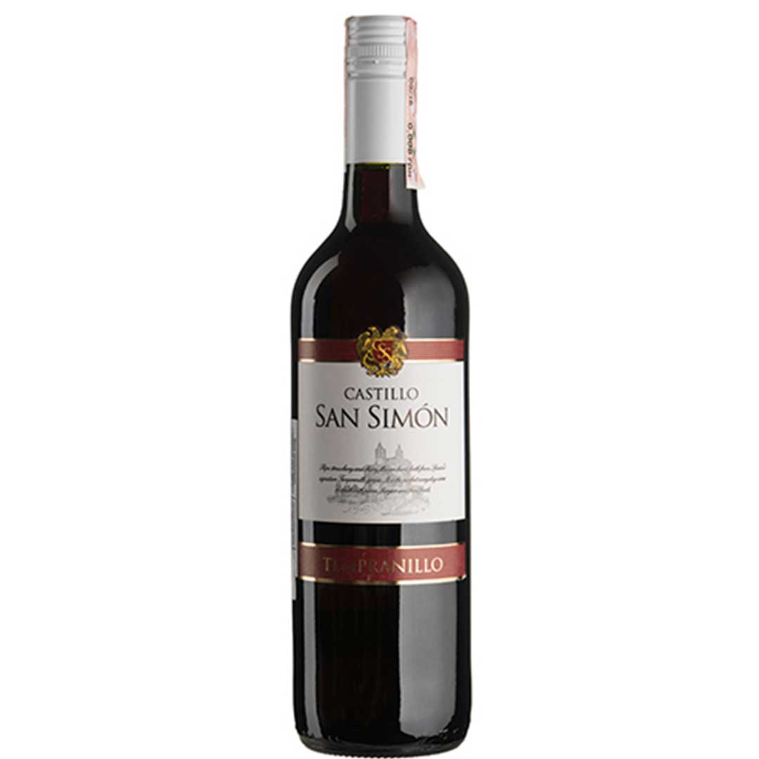 Вино J. Garcia Carrion San Simon Tempranillo червоне сухе 0,75л 12,5% Вино сухе на GRADUS.MARKET. Тел: 063 6987172. Доставка, гарантія, кращі ціни!, фото1