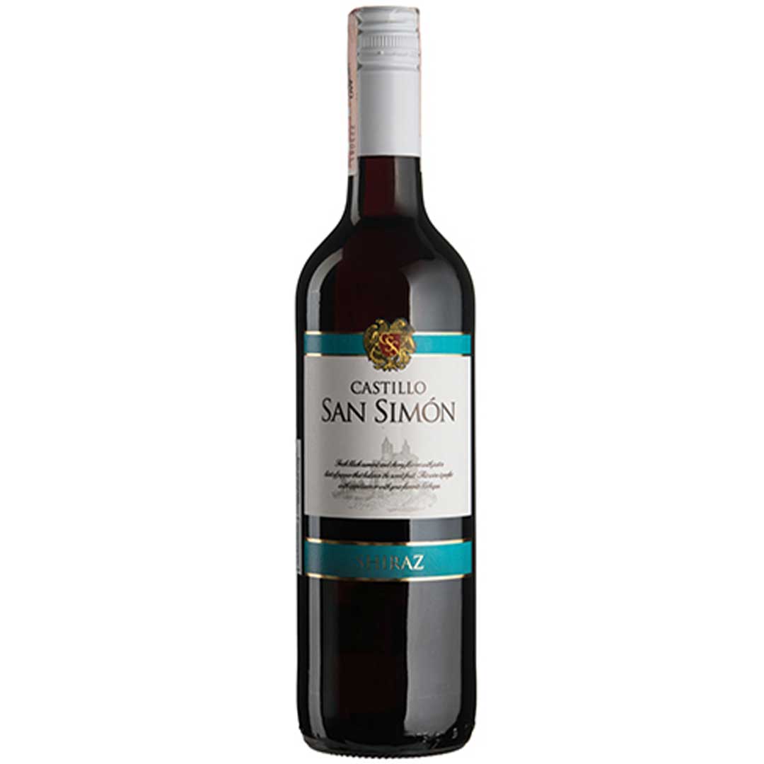 Вино J.Garcia Carrion Castillo San Simon Shiraz красное сухое 0,75л 12,5% Вино сухое в GRADUS.MARKET. Тел: 063 6987172. Доставка, гарантия, лучшие цены!, фото1