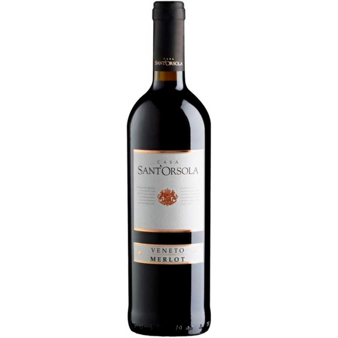 Вино SantOrsola Veneto Merlot червоне сухе 0,75л 11,5% Вино сухе на GRADUS.MARKET. Тел: 063 6987172. Доставка, гарантія, кращі ціни!, фото1