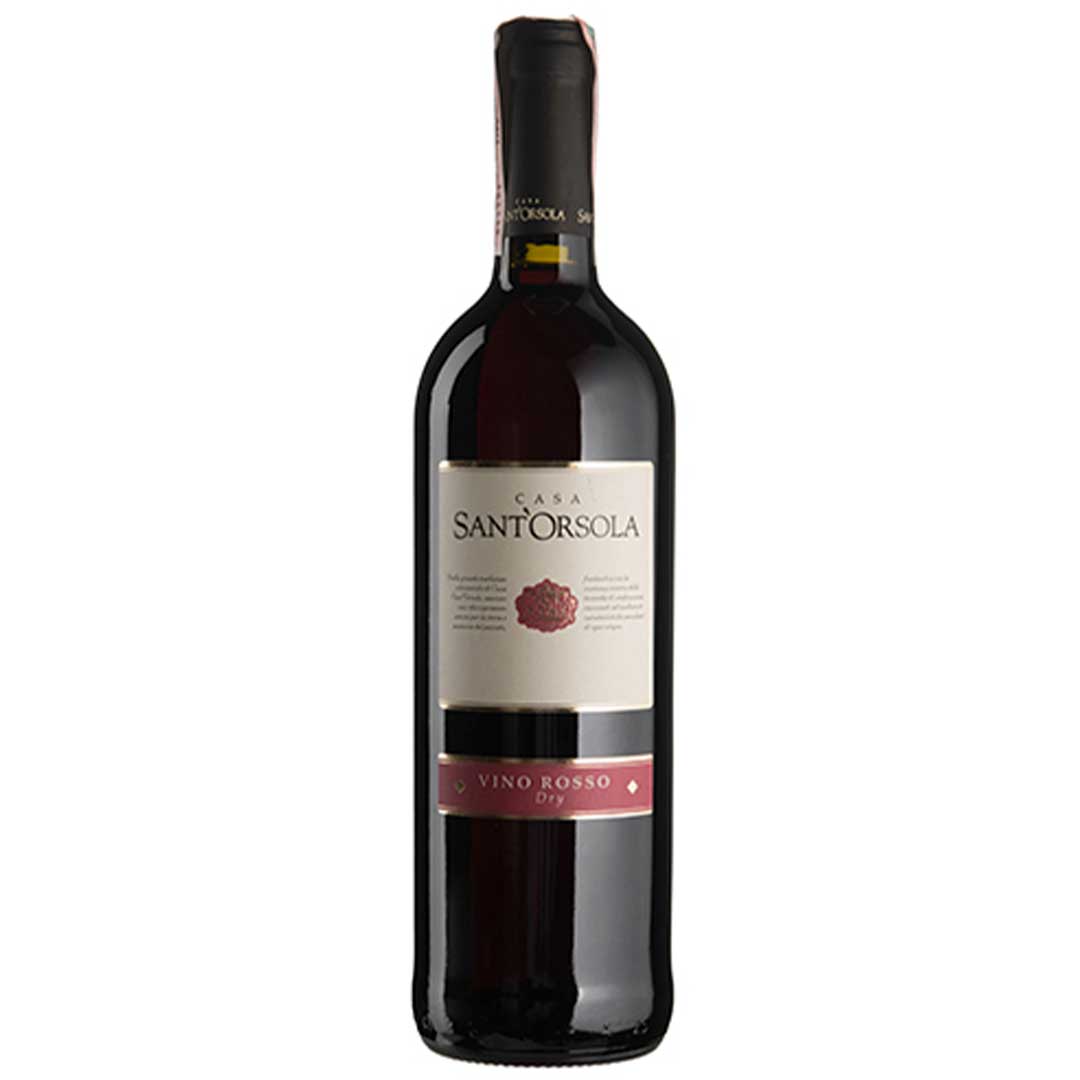 Вино SantOrsola Vino Rosso красное сухое 0,75л 11% Вино сухое в GRADUS.MARKET. Тел: 063 6987172. Доставка, гарантия, лучшие цены!, фото1