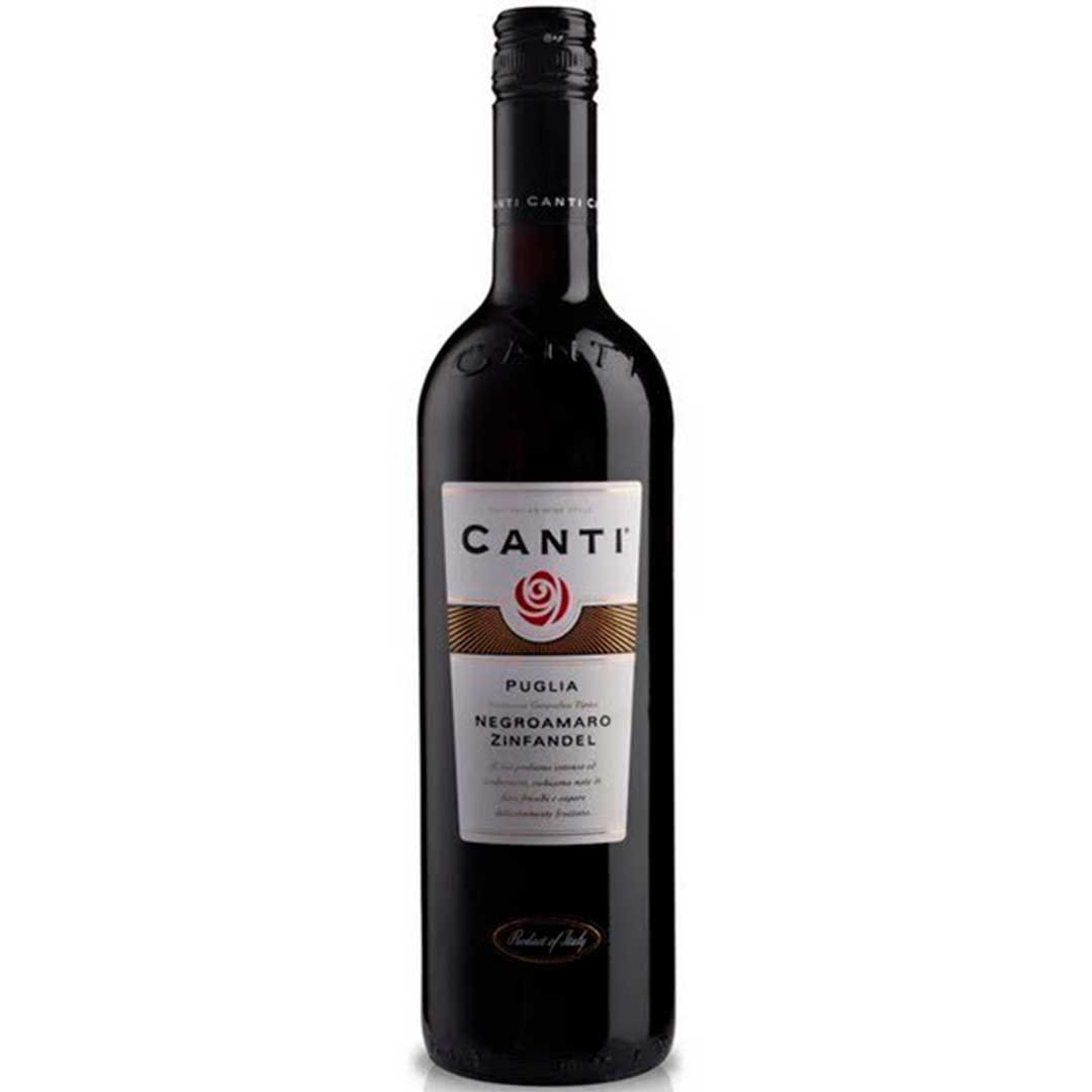 Вино Canti Negroamaro Primitivo Puglia сухе червоне 0,75л 12% Вино сухе на GRADUS.MARKET. Тел: 063 6987172. Доставка, гарантія, кращі ціни!, фото1