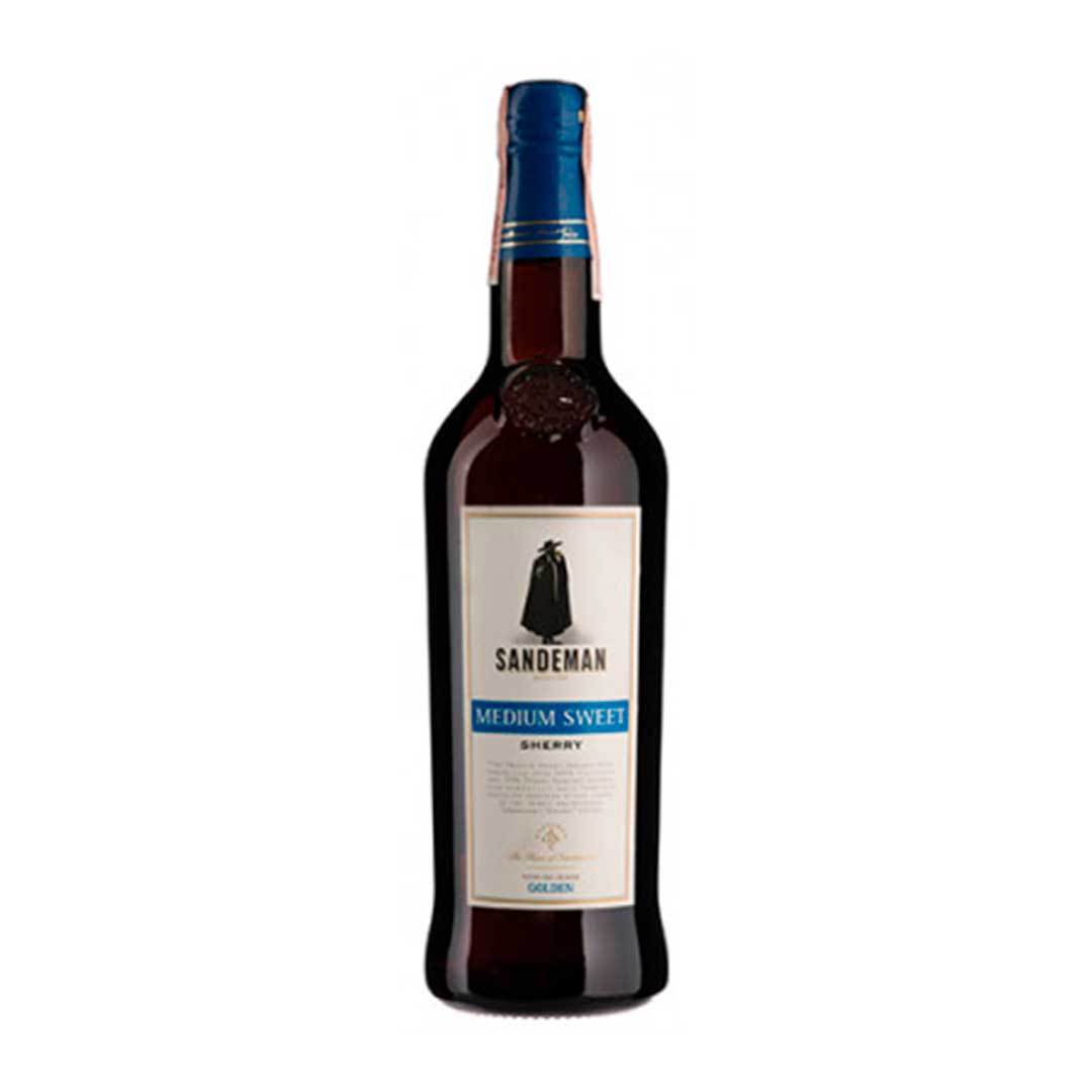 Херес Sandeman Medium Sweet Sherry белое полусладкое 0,75л 15% Вино крепленое в GRADUS.MARKET. Тел: 063 6987172. Доставка, гарантия, лучшие цены!, фото1