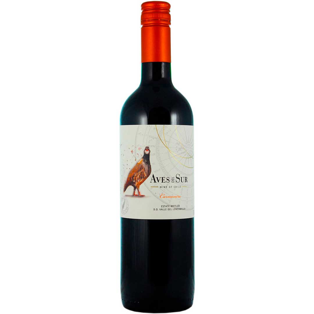 Вино Carta Vieja Aves Del Sur Carmenere красное сухое 0,75л 12,5% Вино сухое в GRADUS.MARKET. Тел: 063 6987172. Доставка, гарантия, лучшие цены!, фото1