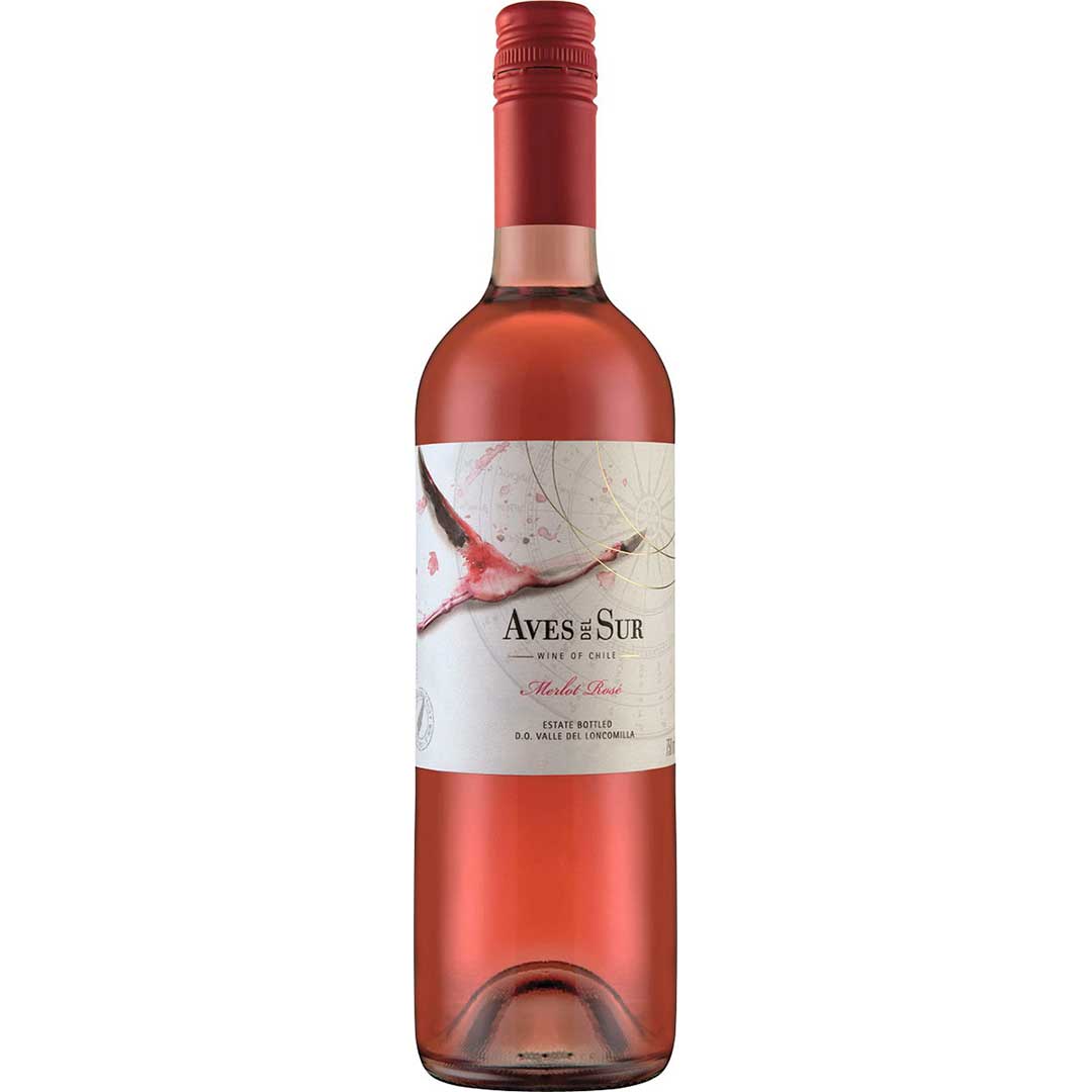 Вино Aves del Sur Merlot Rose рожеве напівсухе 0,75л 13,4% Вино напівсухе на GRADUS.MARKET. Тел: 063 6987172. Доставка, гарантія, кращі ціни!, фото1