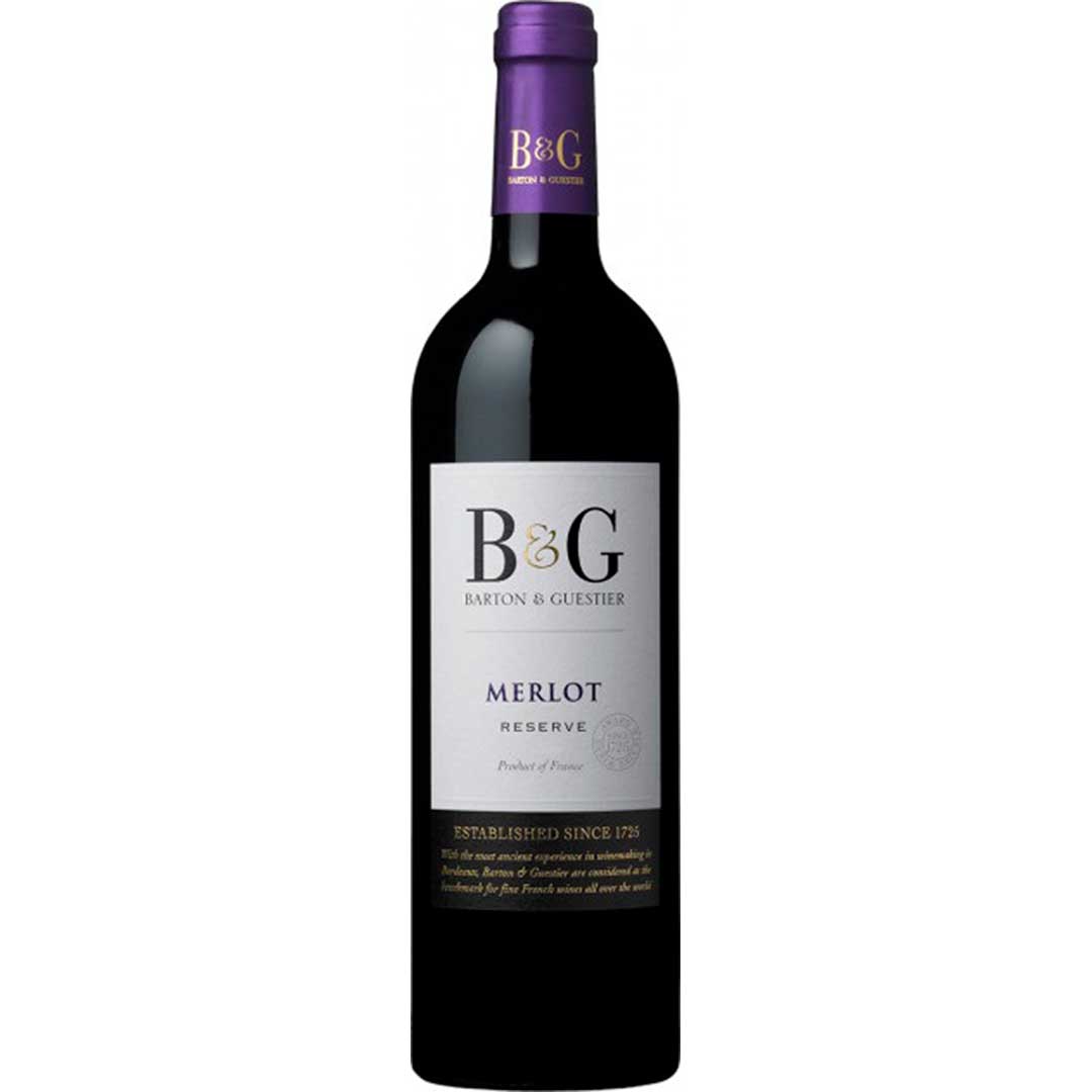 Вино Barton & Guestier Merlot Reserve червоне сухе 0,75л 13% Вино сухе на GRADUS.MARKET. Тел: 063 6987172. Доставка, гарантія, кращі ціни!, фото1