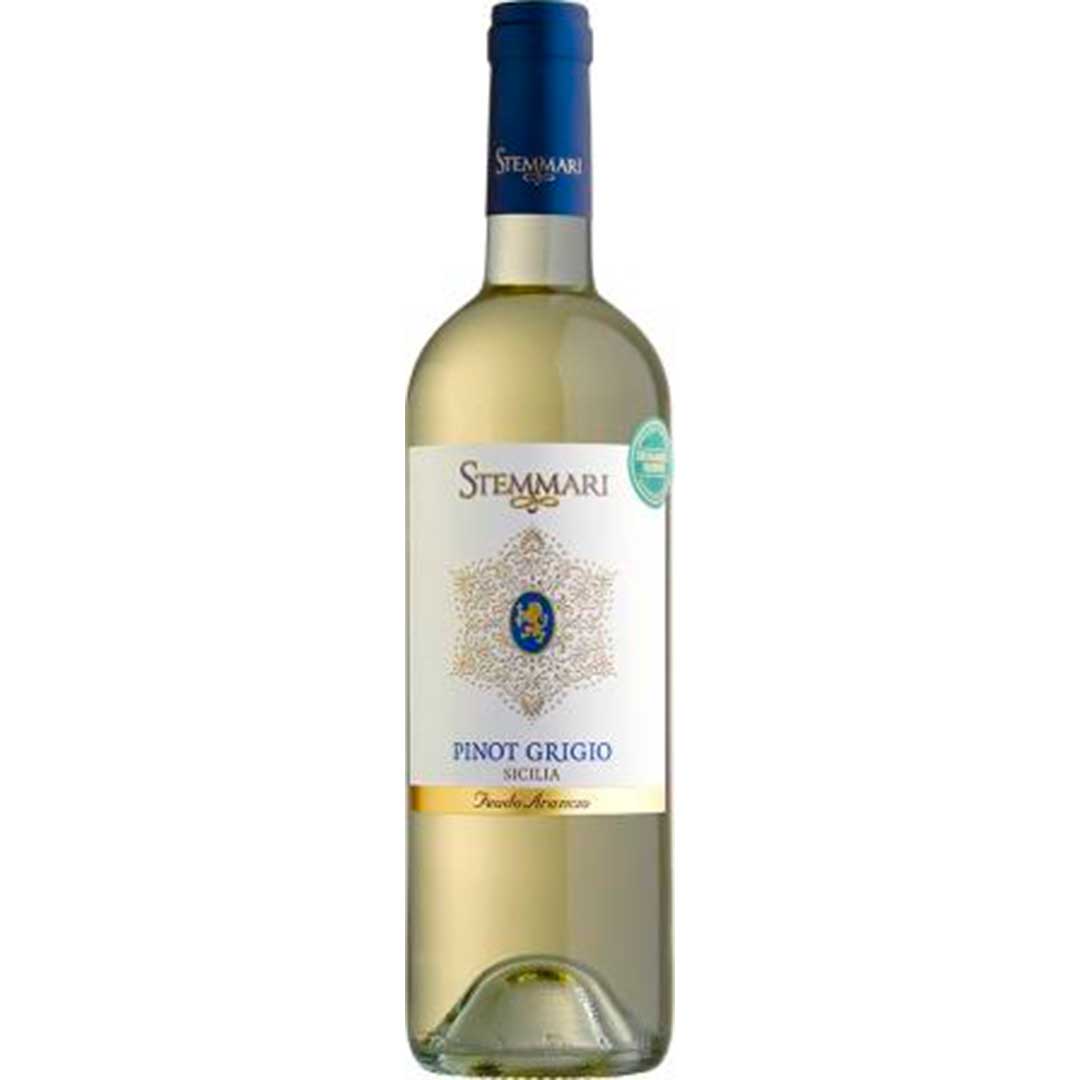 Вино Stemmari Pinot Grigio біле сухе 0,75л 13% Вино напівсухе на GRADUS.MARKET. Тел: 063 6987172. Доставка, гарантія, кращі ціни!, фото1