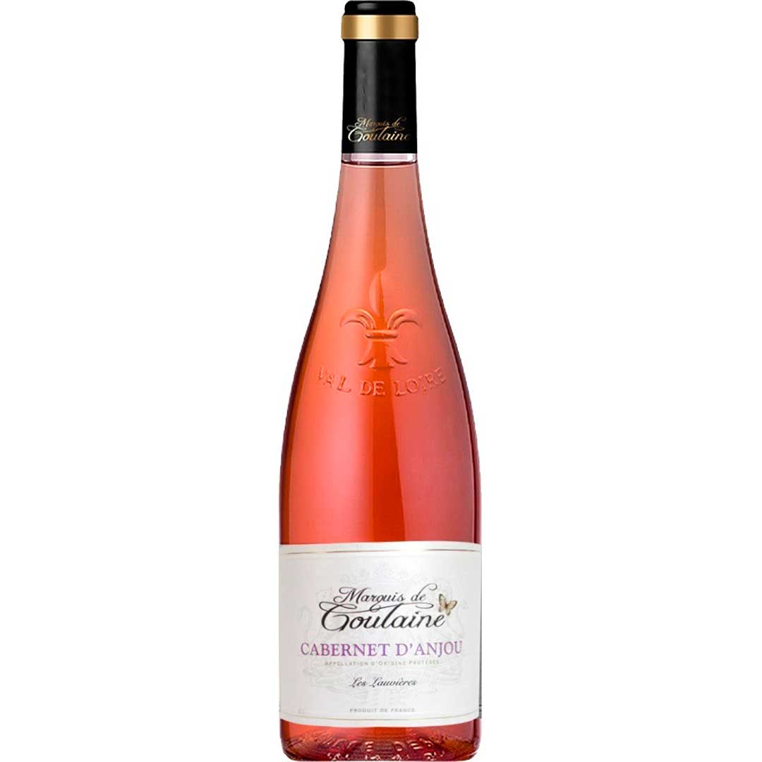 Вино Marquis de Goulaine Rose d'Anjou розовое полусухое 0,75л 11,5% Вино полусухое в GRADUS.MARKET. Тел: 063 6987172. Доставка, гарантия, лучшие цены!, фото1