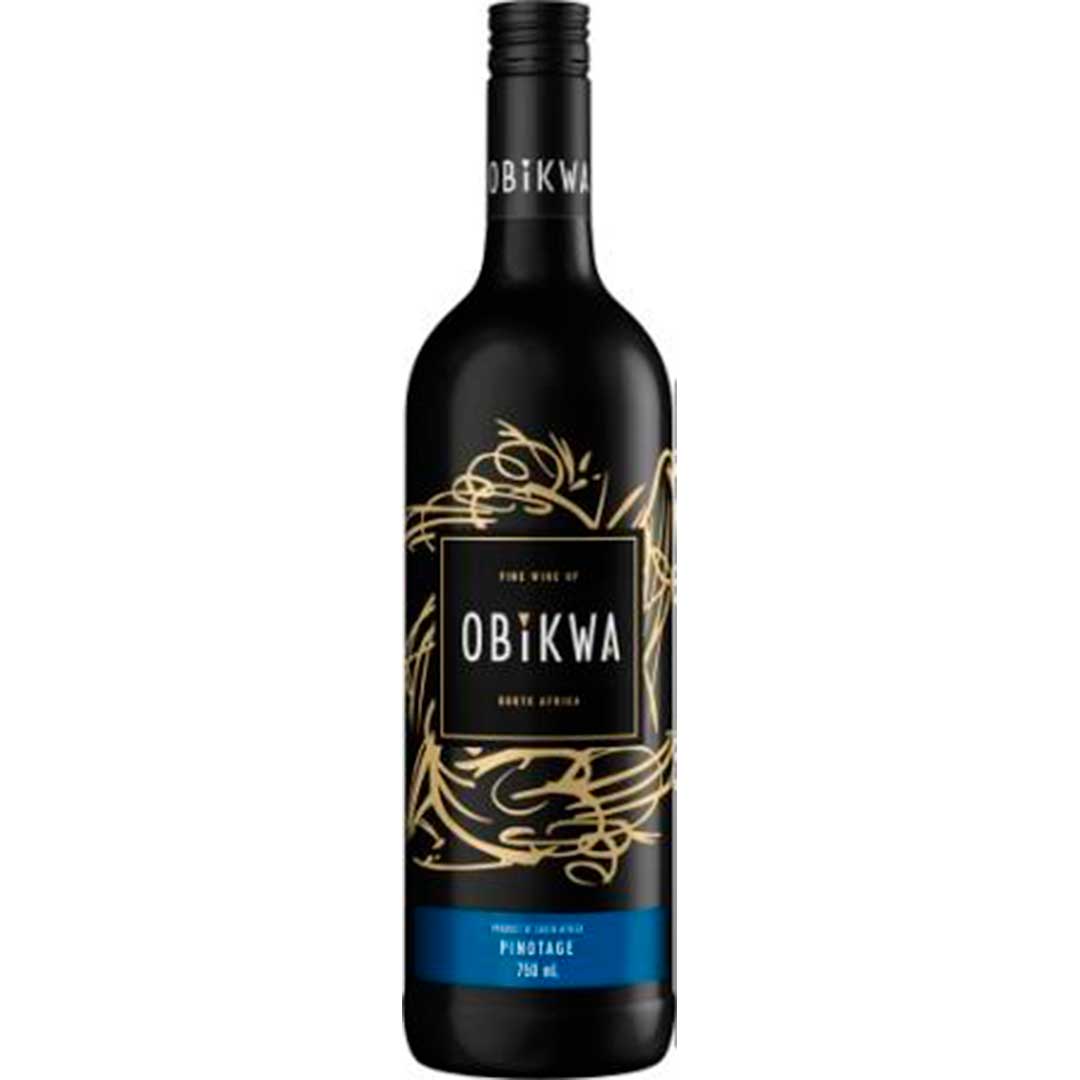 Вино Obikwa Pinotage красное сухое 0,75л 13,5% Вино полусухое в GRADUS.MARKET. Тел: 063 6987172. Доставка, гарантия, лучшие цены!, фото1