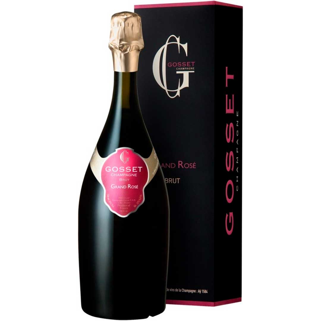 Шампанское Gosset Grand Rose розовое брют 0,75л 12% Шампанское в GRADUS.MARKET. Тел: 063 6987172. Доставка, гарантия, лучшие цены!, фото1