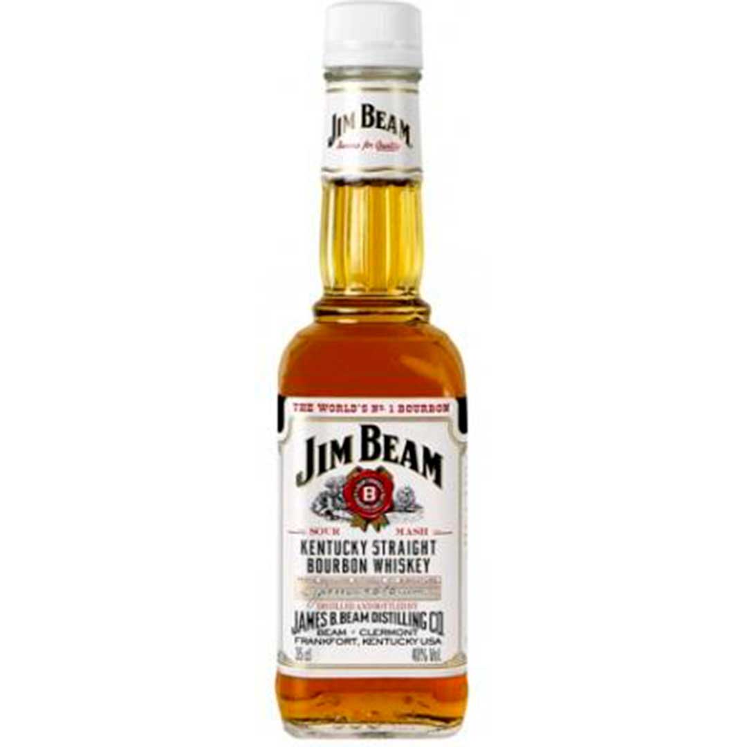 Віскі Jim Beam White 4 роки витримки 0,35л 40% Бурбон на GRADUS.MARKET. Тел: 063 6987172. Доставка, гарантія, кращі ціни!, фото1