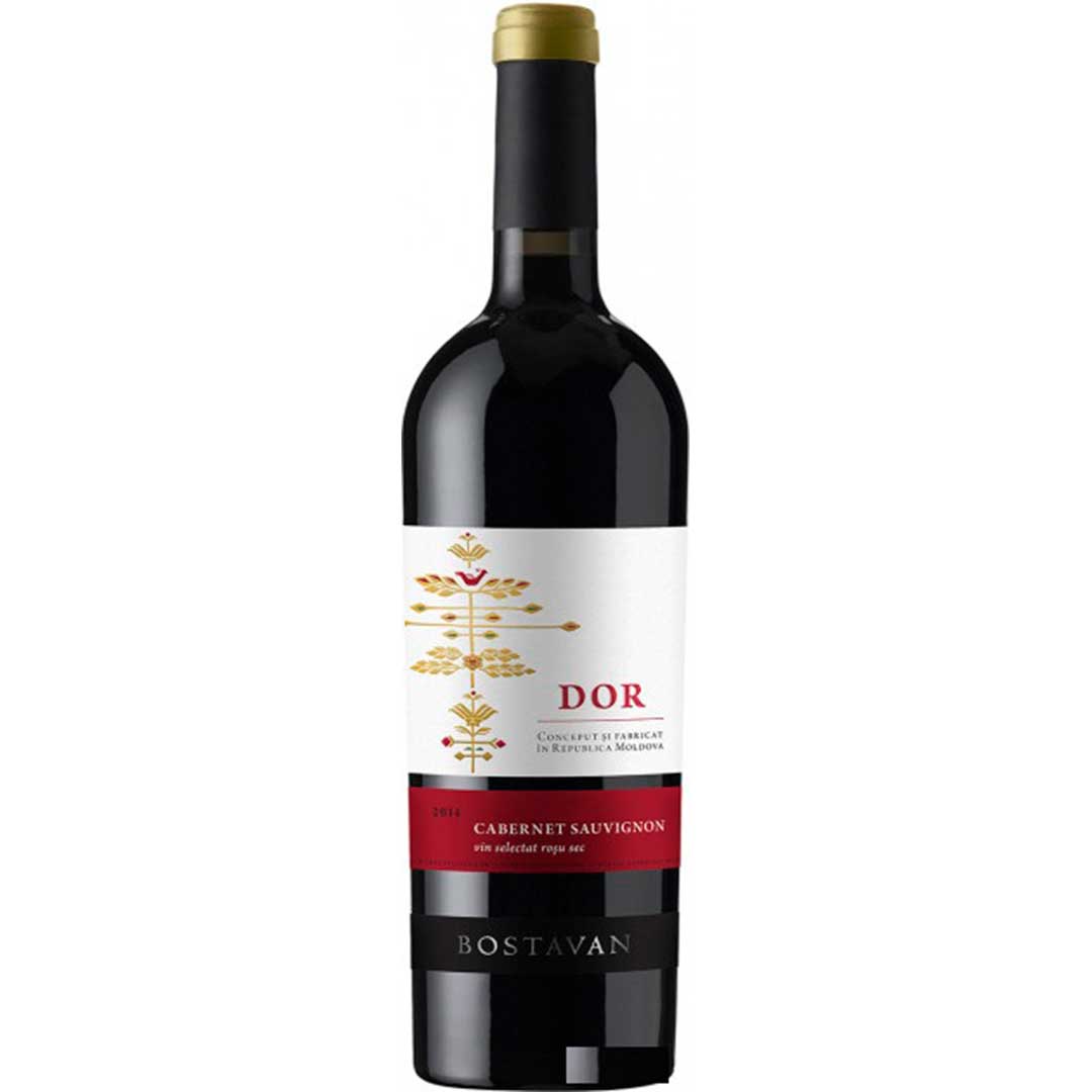 Вино Bostavan DOR Cabernet Sauvignon красное сухое 0,75л 13,5% Вино сухое в GRADUS.MARKET. Тел: 063 6987172. Доставка, гарантия, лучшие цены!, фото1