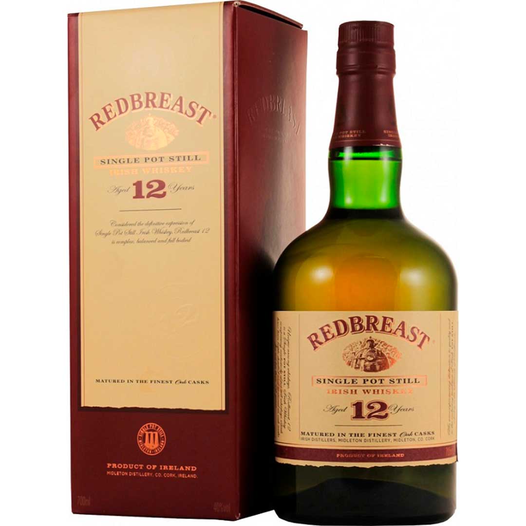 Виски Redbreast 12 лет выдержки 0,7 л 40% в подарочной упаковке Односолодовый виски в GRADUS.MARKET. Тел: 063 6987172. Доставка, гарантия, лучшие цены!, фото1