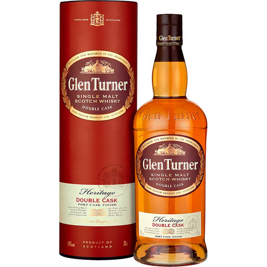 Виски Глен Тернер Херитаж Дабл Вуд односолодке Шотл LM, Glen Turner Heritage Double Wood 0,7 л 40% Односолодовый виски в GRADUS.MARKET. Тел: 063 6987172. Доставка, гарантия, лучшие цены!, фото1