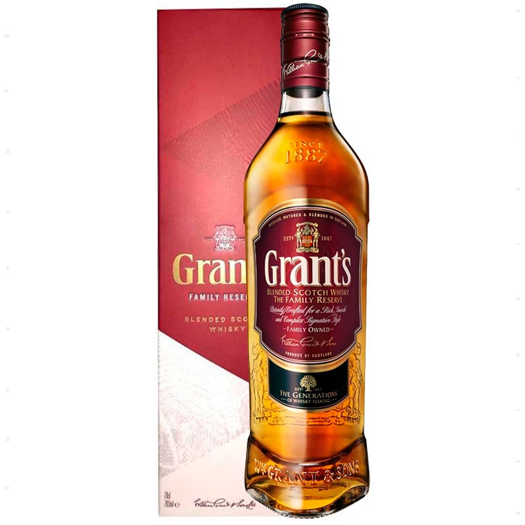 Віскі бленд Grant's The Family Reserve 0,7л 40% у подарунковій коробці Бленд (Blended) на GRADUS.MARKET. Тел: 063 6987172. Доставка, гарантія, кращі ціни!, фото1