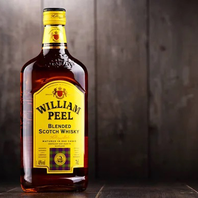 Виски Уильям Пил, William Peel 1 л 40% Бленд (Blended) на GRADUS.MARKET. Тел: 063 6987172. Доставка, гарантія, кращі ціни!, фото3