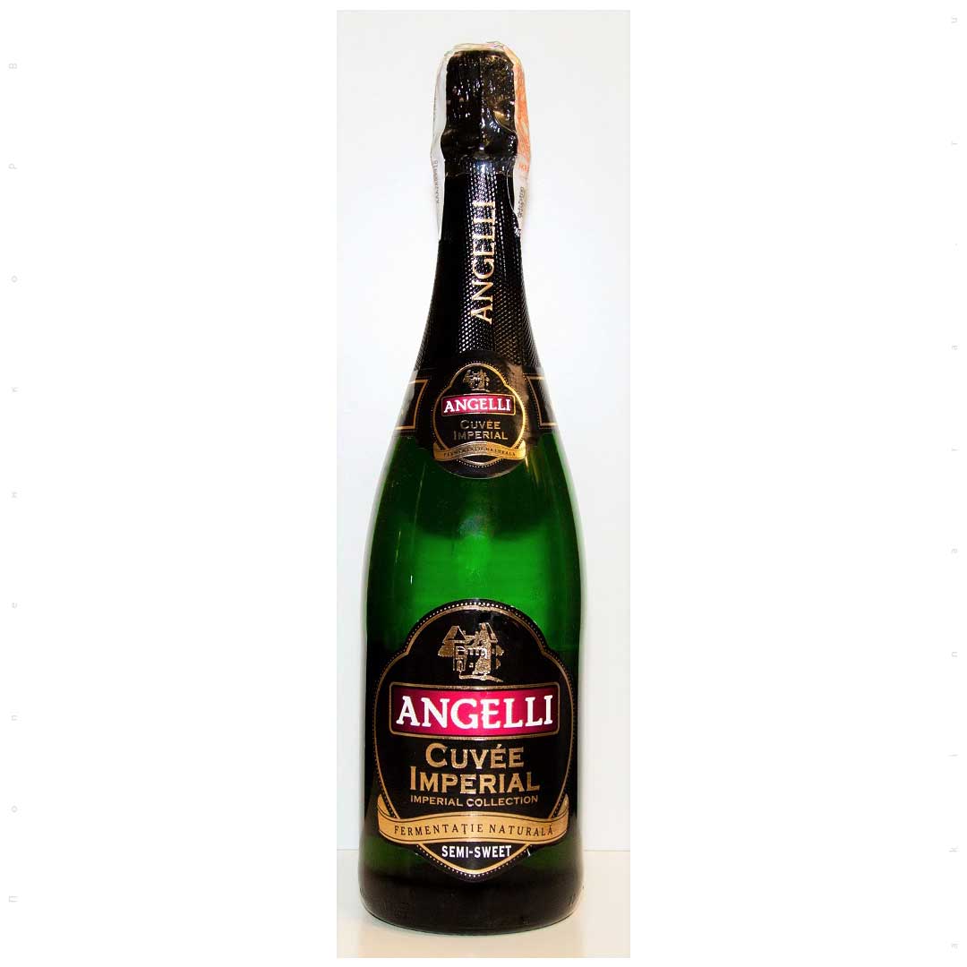 Вино игристое Angelli Cuvee Imperial белое полусладкое 0,75л 10,5% Шампанское полусладкое в GRADUS.MARKET. Тел: 063 6987172. Доставка, гарантия, лучшие цены!, фото1