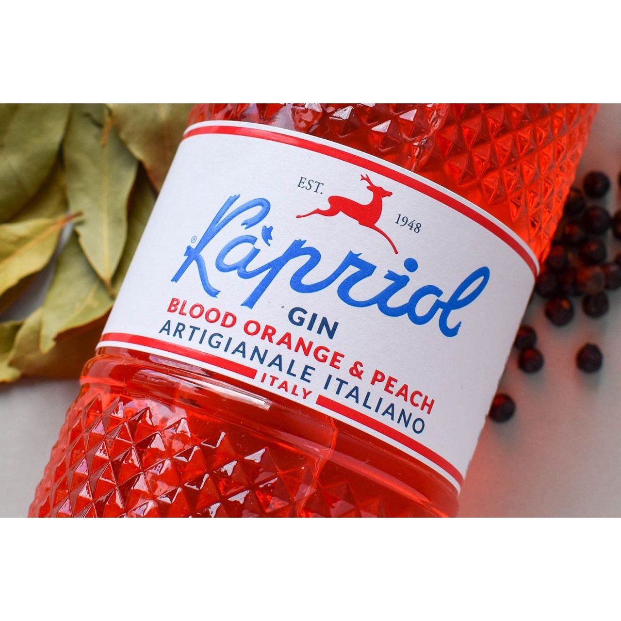 Джин італійський Kapriol Gin Arancia&Pesca 0,7л 40.7% Джин на GRADUS.MARKET. Тел: 063 6987172. Доставка, гарантія, кращі ціни!, фото2