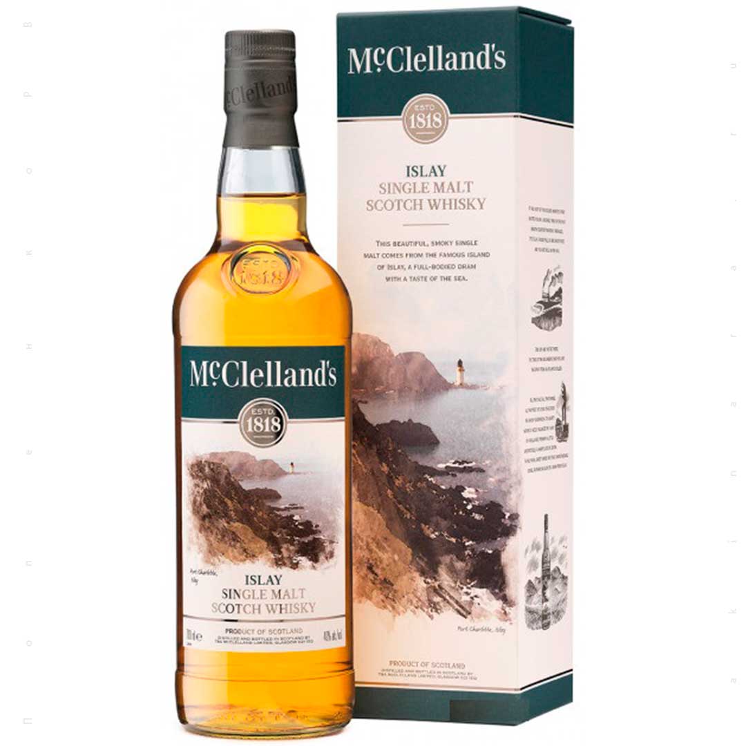 Віскі односолодовий McClellnad's Islay 0,7л 40% Односолодовий віскі на GRADUS.MARKET. Тел: 063 6987172. Доставка, гарантія, кращі ціни!, фото1