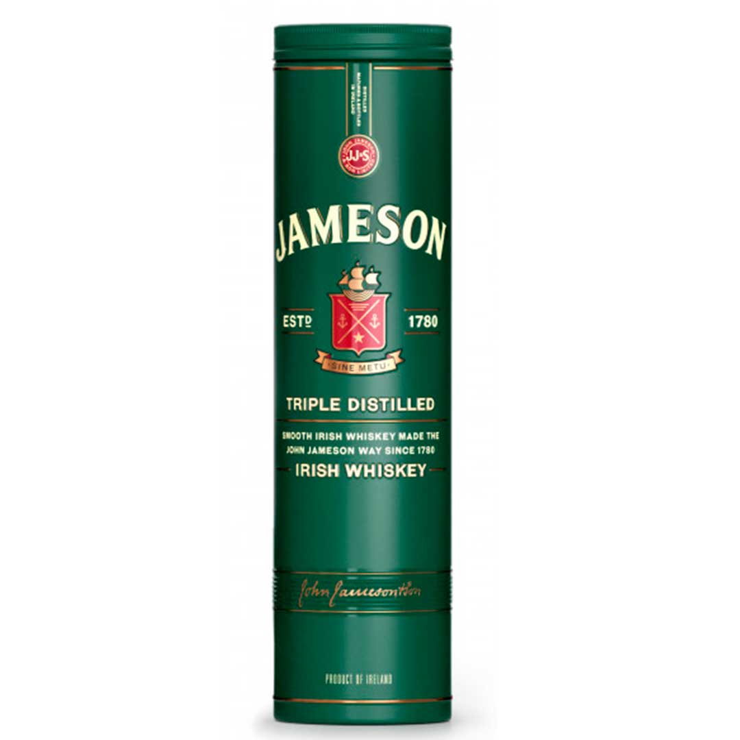 Виски Джемисон в металлической упаковке, Jameson Irish Whiskey in metal box 0,7 л 40% Бленд (Blended) в GRADUS.MARKET. Тел: 063 6987172. Доставка, гарантия, лучшие цены!, фото1