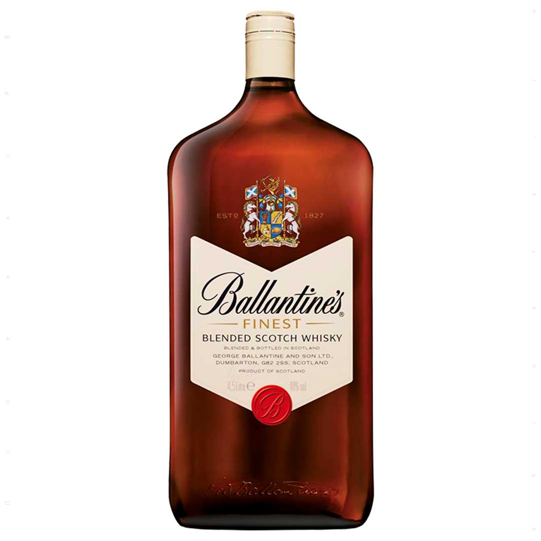 Віскі Баллантайнс Файнест, Ballantine'S Finest 4,5 л 40% без коробки та гойдалки Бленд (Blended) на GRADUS.MARKET. Тел: 063 6987172. Доставка, гарантія, кращі ціни!, фото1