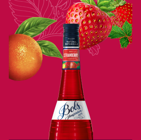 Лікер Bols Strawberry 0,7л 17% Лікери на GRADUS.MARKET. Тел: 063 6987172. Доставка, гарантія, кращі ціни!, фото4