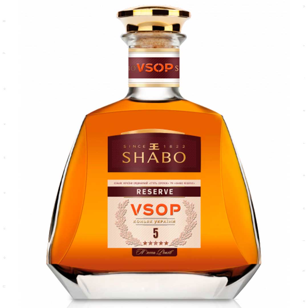 Бренди Украины Shabo Reserve VSOP 5 лет выдержки 0,5л 40% Бренди в GRADUS.MARKET. Тел: 063 6987172. Доставка, гарантия, лучшие цены!, фото1