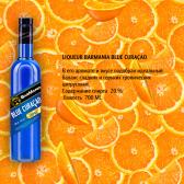 Лікер BarMania Blue Curacao 0,7л 20% Лікери на GRADUS.MARKET. Тел: 063 6987172. Доставка, гарантія, кращі ціни!, фото3