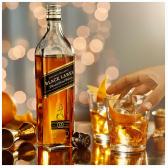 Виски Johnnie Walker Black Label с двумя стаканами 1л 40% Бленд (Blended) на GRADUS.MARKET. Тел: 063 6987172. Доставка, гарантія, кращі ціни!, фото4