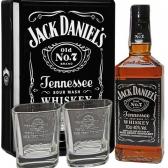 Віскі Jack Daniel's в металевій коробці з двома склянками 0,7 л 40% Бурбон на GRADUS.MARKET. Тел: 063 6987172. Доставка, гарантія, кращі ціни!, фото2