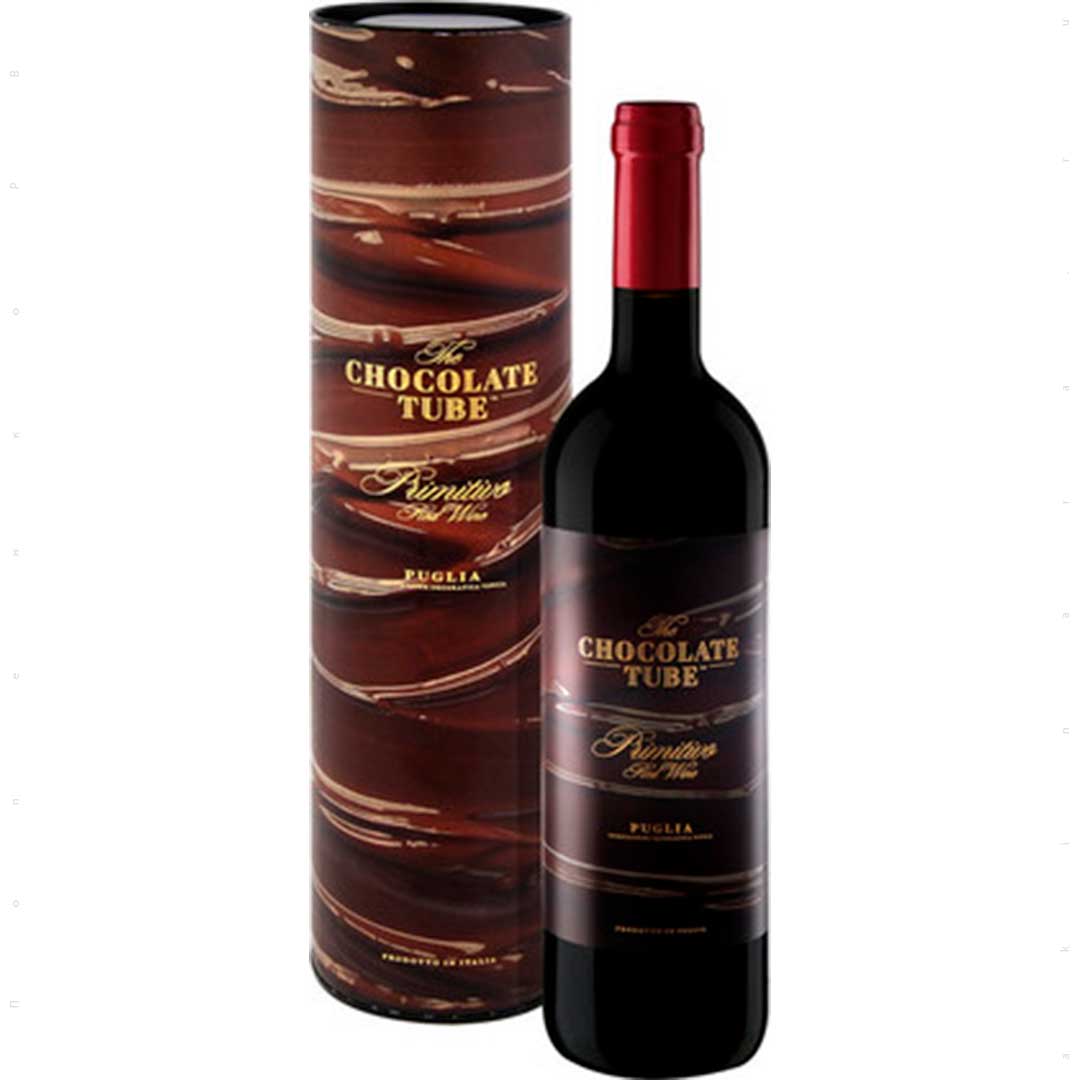 Вино Mare Magnum Primitivo Chocolate Tube Organic червоне сухе 0,75л 14% Вино сухе на GRADUS.MARKET. Тел: 063 6987172. Доставка, гарантія, кращі ціни!, фото1