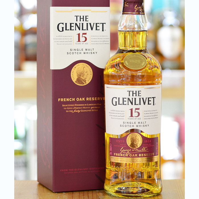 Віскі The Glenlivet 15 років витримки 0,7 л 40% в подарунковій упаковці Односолодовий віскі на GRADUS.MARKET. Тел: 063 6987172. Доставка, гарантія, кращі ціни!, фото2