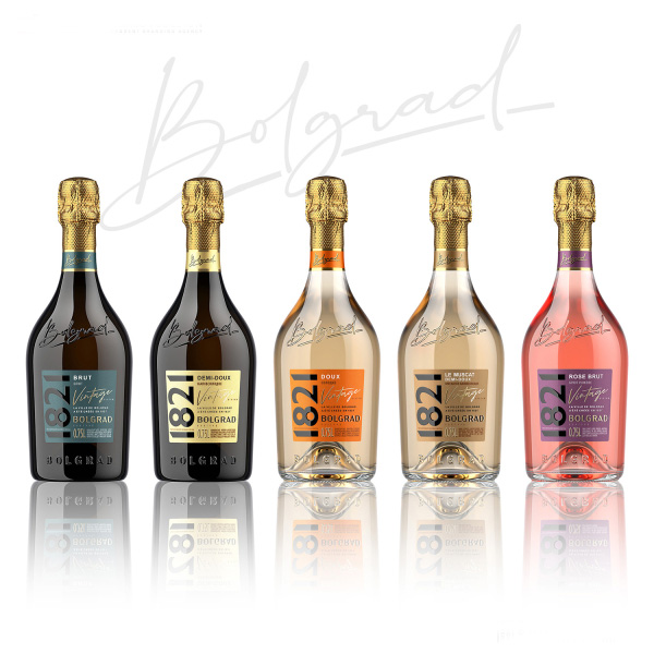 Вино игристое Bolgrad 1821 Vintage Bolgrad Брют розовое 0,75л 10-13,5% Шампанское и игристое вино в GRADUS.MARKET. Тел: 063 6987172. Доставка, гарантия, лучшие цены!, фото2