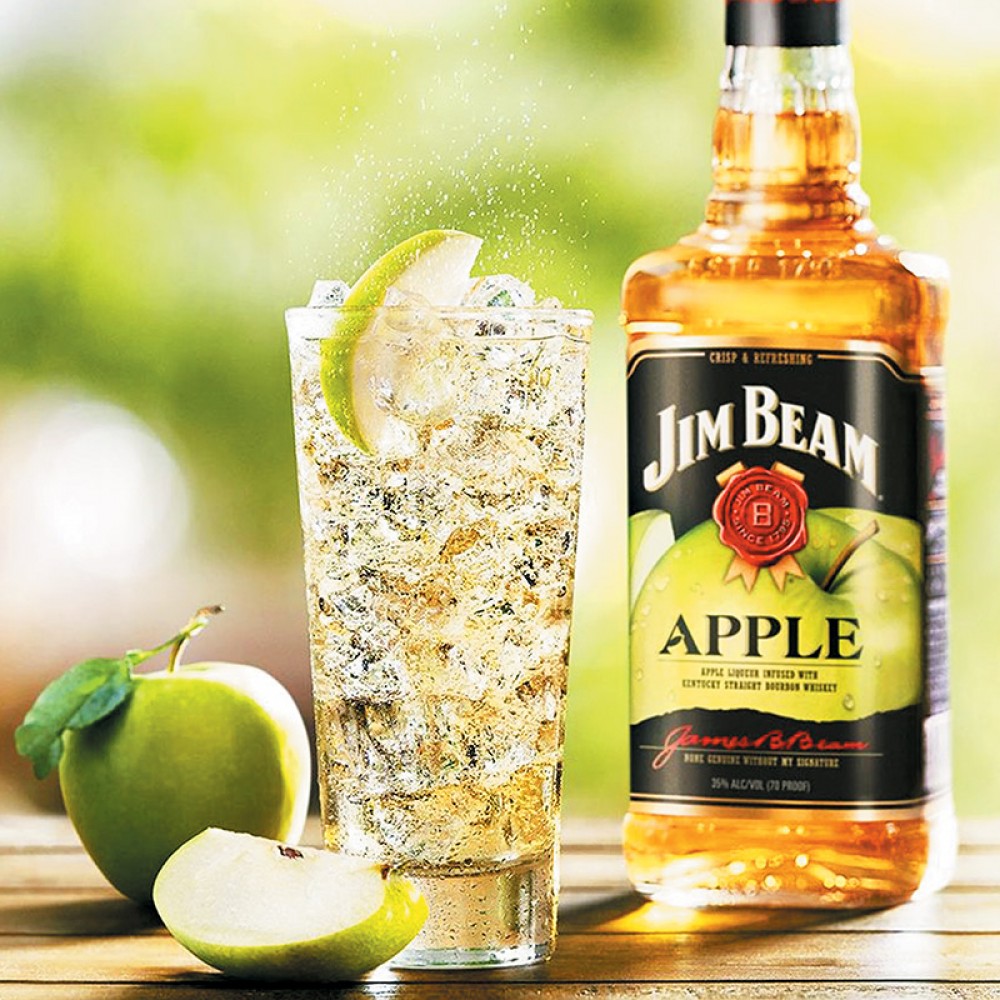 Лікер Jim Beam Apple 4 роки витримки 0,7 л 32,5% Бурбон на GRADUS.MARKET. Тел: 063 6987172. Доставка, гарантія, кращі ціни!, фото2