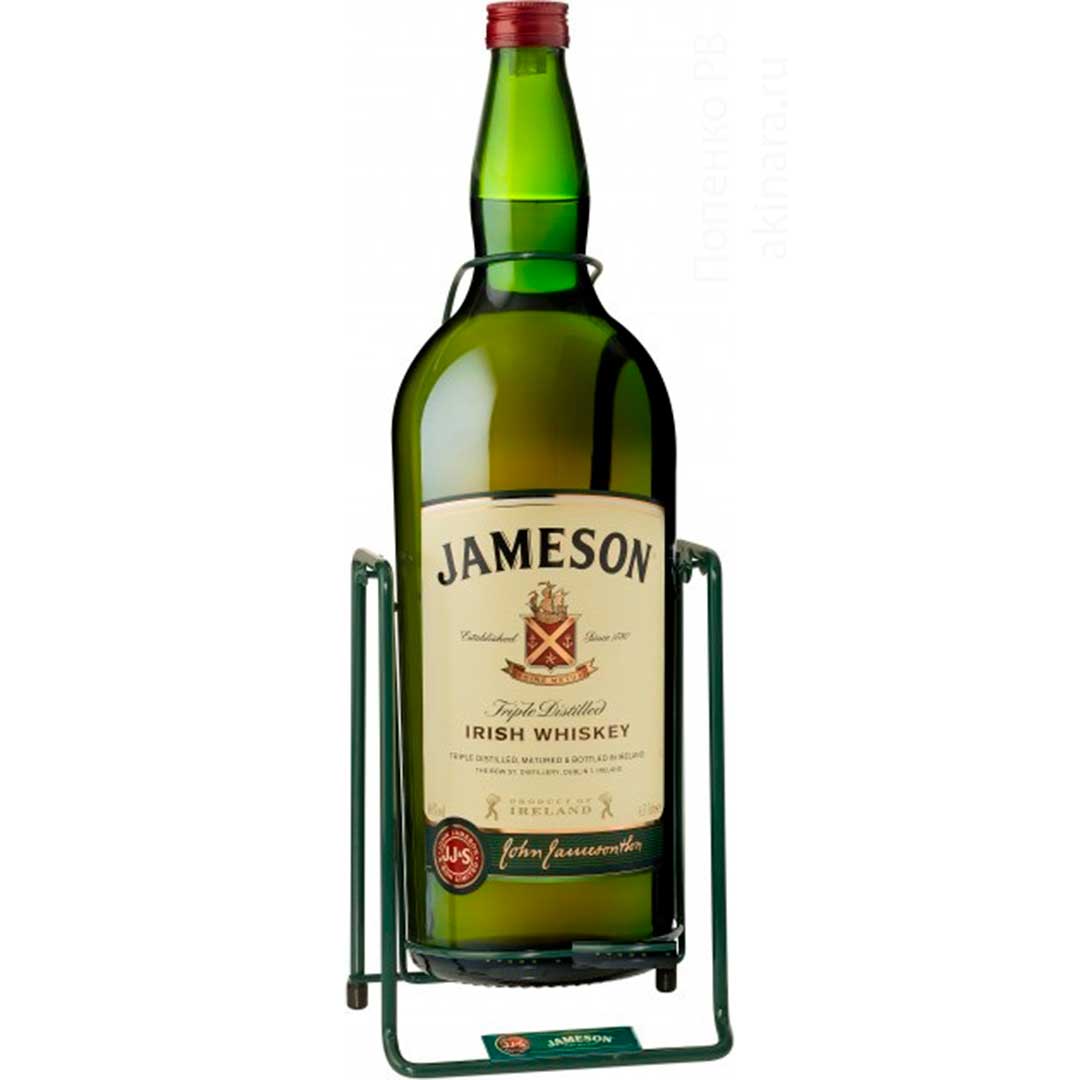 Виски Jameson 4.5 литра - купить в интернет-магазине RUMKA по лучше цене! ? Тел: 067-173-0358. Быстрая доставка ? по всей Украине: Киев, Черкассы, Харьков, Днепр, Одесса, Запорожье, Львов и другие города., фото1