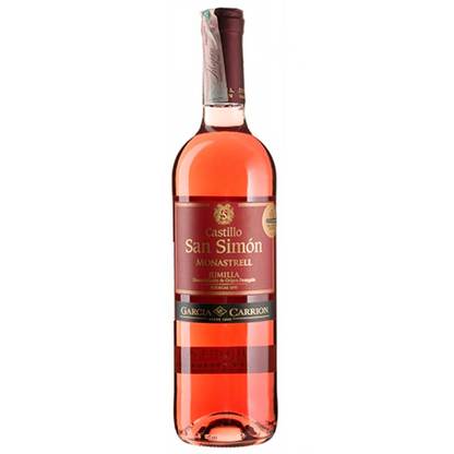 Вино Castillo San Simon Garcia Carrion Rosado рожеве сухе 0,75л 12% Вина та ігристі на GRADUS.MARKET. Тел: 063 6987172. Доставка, гарантія, кращі ціни!