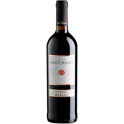 Вино SantOrsola Veneto Merlot красное сухое 0,75л 11,5% Вино сухое в GRADUS.MARKET. Тел: 063 6987172. Доставка, гарантия, лучшие цены!