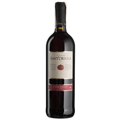 Вино SantOrsola Vino Rosso червоне сухе 0,75л 11% Тихе вино на GRADUS.MARKET. Тел: 063 6987172. Доставка, гарантія, кращі ціни!