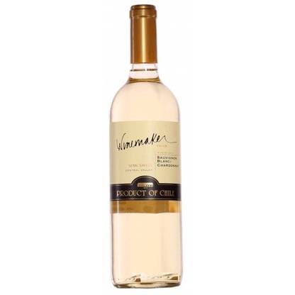 Вино Winemaker Sauvignon Blanc/Chardonnay белое полусладкое 0,75л 12% Вина и игристые в GRADUS.MARKET. Тел: 063 6987172. Доставка, гарантия, лучшие цены!