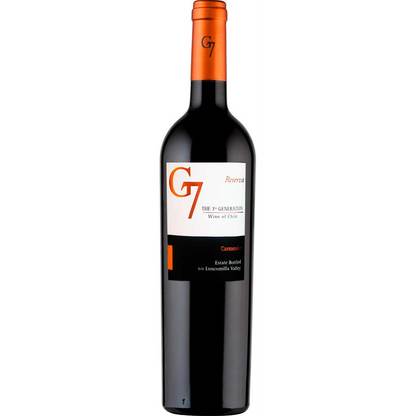 Вино Vina Carta Vieja G7 Reserva Carmenere красное сухое 0,75л 14% Вина и игристые в GRADUS.MARKET. Тел: 063 6987172. Доставка, гарантия, лучшие цены!