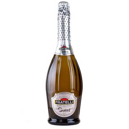 Вино игристое Fratelli Sweet Moscato сладкое белое 0,75л 10,5-12,5% Шампанское и игристое вино в GRADUS.MARKET. Тел: 063 6987172. Доставка, гарантия, лучшие цены!