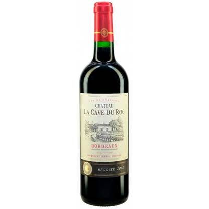 Вино Grands Vins de Gironde Château La Cave Du Roc червоне сухе 0,75л 12,5% Вино сухе на GRADUS.MARKET. Тел: 063 6987172. Доставка, гарантія, кращі ціни!