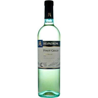 Вино Mezzacorona Pinot Grigio біле сухе 0,75л 12,5% Вина та ігристі на GRADUS.MARKET. Тел: 063 6987172. Доставка, гарантія, кращі ціни!