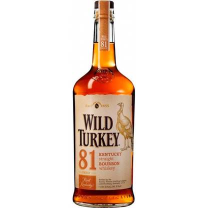 Бурбон Wild Turkey 81 до 8 лет выдержки 1 л 40,5% Виски в GRADUS.MARKET. Тел: 063 6987172. Доставка, гарантия, лучшие цены!