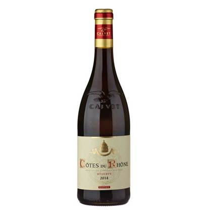 Вино Calvet Cotes du Rhone Reserve красное сухое 0,75л 13,5% Вино сухое в GRADUS.MARKET. Тел: 063 6987172. Доставка, гарантия, лучшие цены!