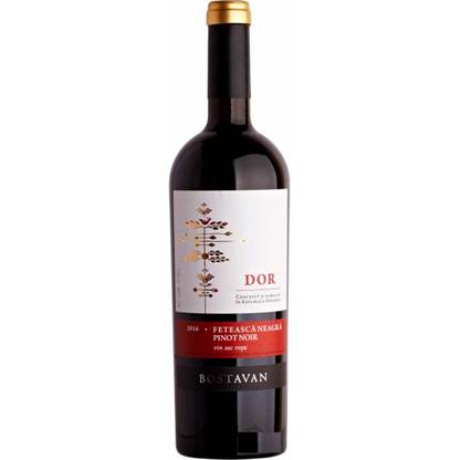 Вино Bostavan DOR Feteasca Neagra Pinot Noir красное сухое 0,75л 13% Вино сухое в GRADUS.MARKET. Тел: 063 6987172. Доставка, гарантия, лучшие цены!