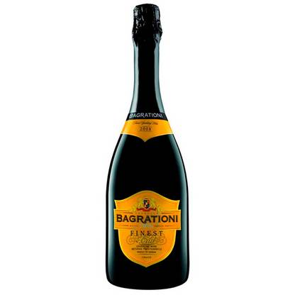 Вино игристое Bagrationi Finest Brut белое 0,75л 12% Вина и игристые в GRADUS.MARKET. Тел: 063 6987172. Доставка, гарантия, лучшие цены!