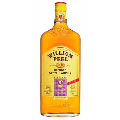 Виски Уильям Пил, William Peel 1 л 40% Бленд (Blended) на GRADUS.MARKET. Тел: 063 6987172. Доставка, гарантія, кращі ціни!