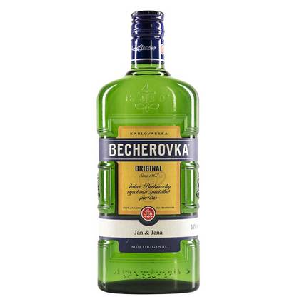 Лікер Becherovka на травах 0,35л 38% Лікери та аперитиви на GRADUS.MARKET. Тел: 063 6987172. Доставка, гарантія, кращі ціни!